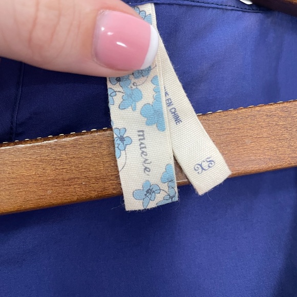 Anthropologie Maeve Sleeveless Ruffle Dress - Picture 7 of 8